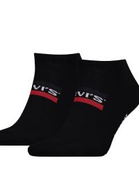 Pack de Calcetines Levi´s Tobillero Bajo en Negro