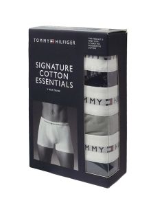 Pack de 3 calzoncillos Tommy Hilfiger con logo y lisos