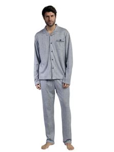 Pijama Admas Classic de tela de algodón mod. Harris