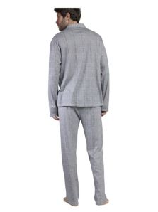 Sueños con estilo: pijama de algodón Harris, ideal para cualquier estación.