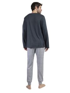 Regalo clásico y cómodo: pijama Admas Classic con pantalón Príncipe de Gales.