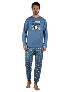 Pijama Mr. Wonderful en algodón mod. Bateria 