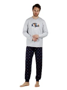 Pijama Admas de algodón mod. Wide & Low para Hombre