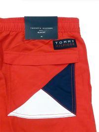 Bañador Hombre Tommy Hilfiger Logo Rojo