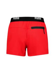 Bañador corto rojo hombre PUMA ideal para playa y piscina verano