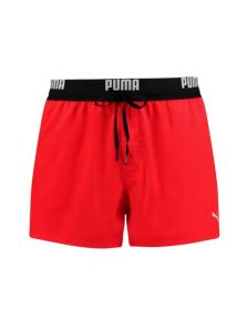 Bañador deportivo rojo PUMA hombre de secado rápido y tejido reciclado