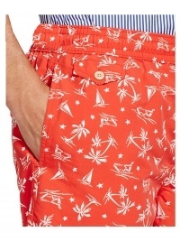 Bañador Polo Traveler Printed Trunk