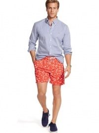 Bañador Polo Traveler Printed Trunk