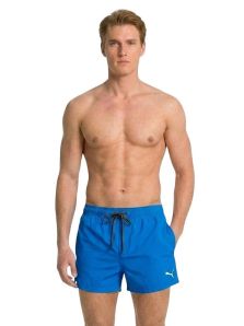 Bañador PUMA corto para hombre en azul de secado rápido