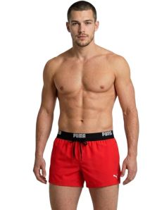 Bañador PUMA corto para hombre en rojo