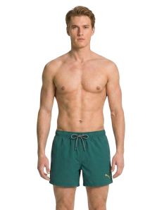 Bañador PUMA corto para hombre en verde de secado rápido