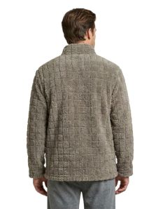 Parte posterior de la bata de homewear beige para hombre