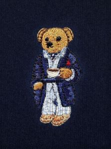 ropa interior hombre boxer azul marino Ralph Lauren con banda elástica con logo