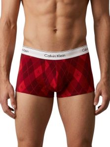 Bóxer Calvin Klein rojo de algodón, compra tu pack de 3 en Ourense