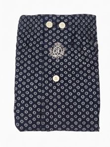 Bóxer Guasch de tela para hombre azul marino