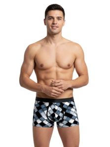 Bóxer hombre I AM Impetus geométrico maniquí ajuste segunda piel