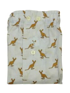 Calzoncillo Kiff Kiff hombre algodón popelín estampado canguros