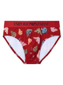 Calzoncillo slip Emporio Armani rojo para hombre ideal como regalo elegante y moderno