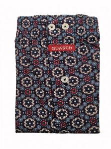 Calzoncillo de tela Guasch con estampado geométrico multicolor