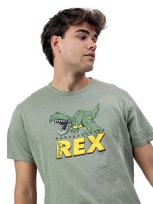 Camiseta de pijama manga corta con diseño Nervousaurus de Toy Story en tejido algodón