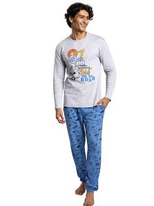 Pijama Muydemi algodón afelpado mod. Food Truck