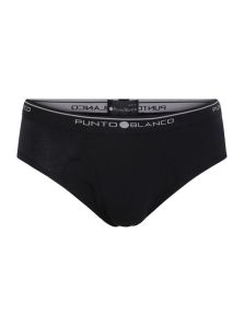 Detalle de tejido transpirable en slip Punto Blanco Basix colores