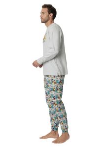 Pijama Disney con Mickey, tejido suave y tacto muy agradable. Ideal para regalar, descansar y lucir el estilo inconfundible de Disney.