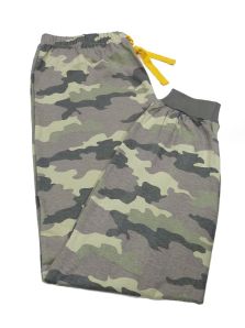 Pantalón de pijama con acabado camuflaje