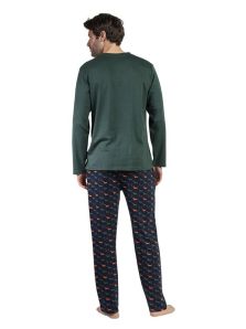 Pijama Admas de algodón interlock My Dog, combina suavidad, diseño juvenil y el encanto de los mejores amigos peludos.