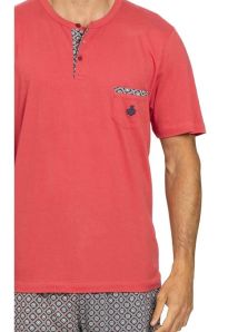 Guasch verano: Pijama de algodón ligero para un hombre con estilo.