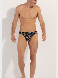 Slip HOM mod. Butterfly en microfibra