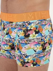 Dale un toque exótico a tu ropa interior con el bóxer HOM multicolor.