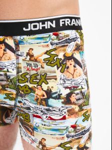 Calzoncillos John Frank  con estampado sex bomb ideal para regalar
