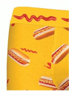 Calzoncillo John Frank estampado digital mod. hot dog o perrito caliente