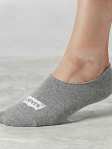 Pack de 3 Calcetines Levi´s Invisibles en gris y blanco