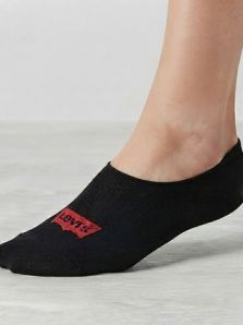 Pack de 3 Calcetines Levi´s Invisibles en negro