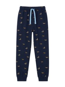 Pantalón azul marino del pijama de hombre Dark Elephant