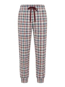 Pantalón de pijama de cuadros con puños para hombre de la marca Barandi ideal para regalar o renovar descanso.