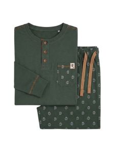 Pijama Barandi de algodón 100 %, ideal para regalar en Navidad o el Día del Padre.