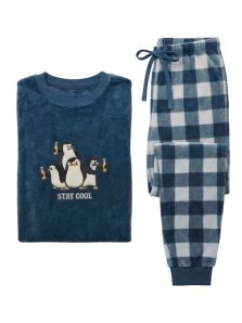 Pijama térmico de coralina Dark Elephant como regalo práctico de Navidad o cumpleaños