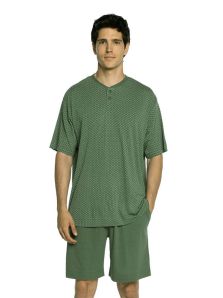 Pijama Punto Blanco mod. Treetop en Bambú