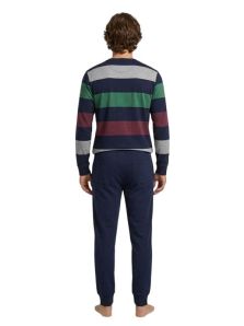 Pijama Giulio Fjord hombre vista trasera