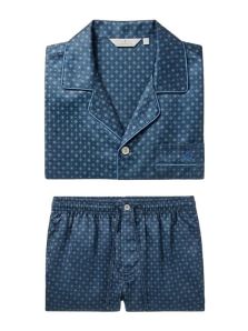 Pijama Guasch elegante de raso para novios