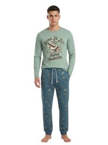 Pijama hombre Dark Elephant Born to Fly azul celeste