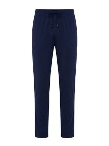 Pantalón pijama hombre HOM Maldives azul marino algodón cómodo con bolsillos