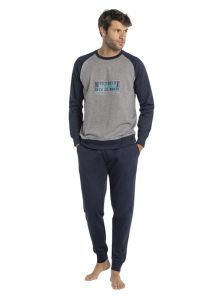 Pijama Punto Blanco Afelpado para hombre mod. Whistler 