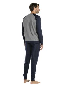 Vista trasera del pijama Punto Blanco para hombre