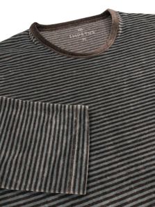 Camiseta Impetus de pijama velour a rayas