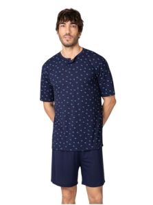 Pijama Massana hombre estampado palmeras perfecto como regalo cómodo y fresco