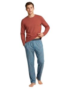 Pijama Impetus en Modal y Algodón con pantalón estampado